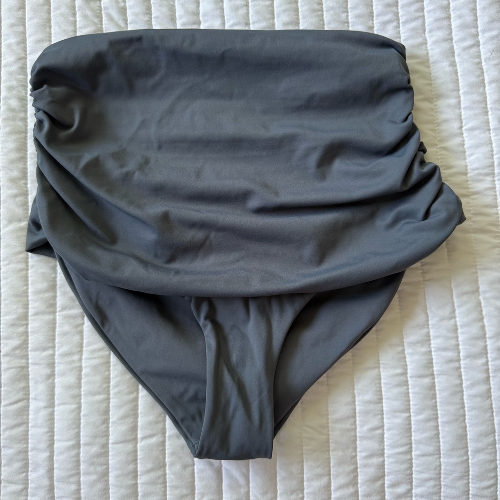 SKIMS Charcoal Swim Bottom - size M . Only worn once